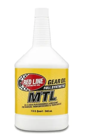 Red Line Mtl 75W80 Gl-4 Gear Oil, Manual Transmission Lubricant - Quart - 50204 1