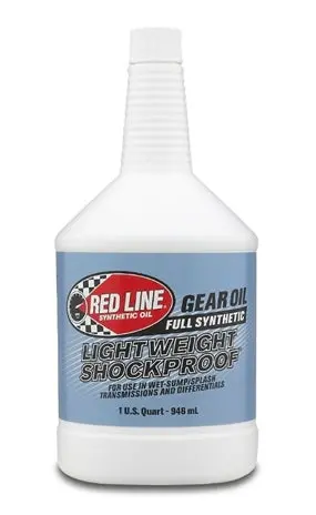 Red Line Lightweight Shockproof 75W140 Gear Oil - Quart - 58404 1