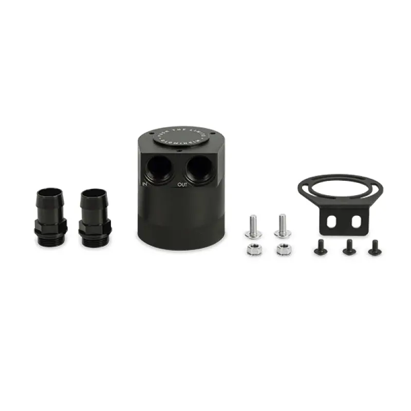 Mishimoto Universal High Flow Baffled Oil Catch Can - Kit - Mmbcc-Hf 1
