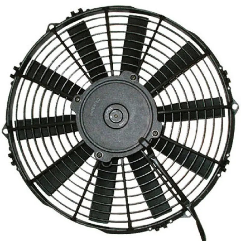 Spal 13.00" Electric Fan Pusher Style Medium Profile 1250Cfm 10 Blade Straight Style Blade - 30101508 1