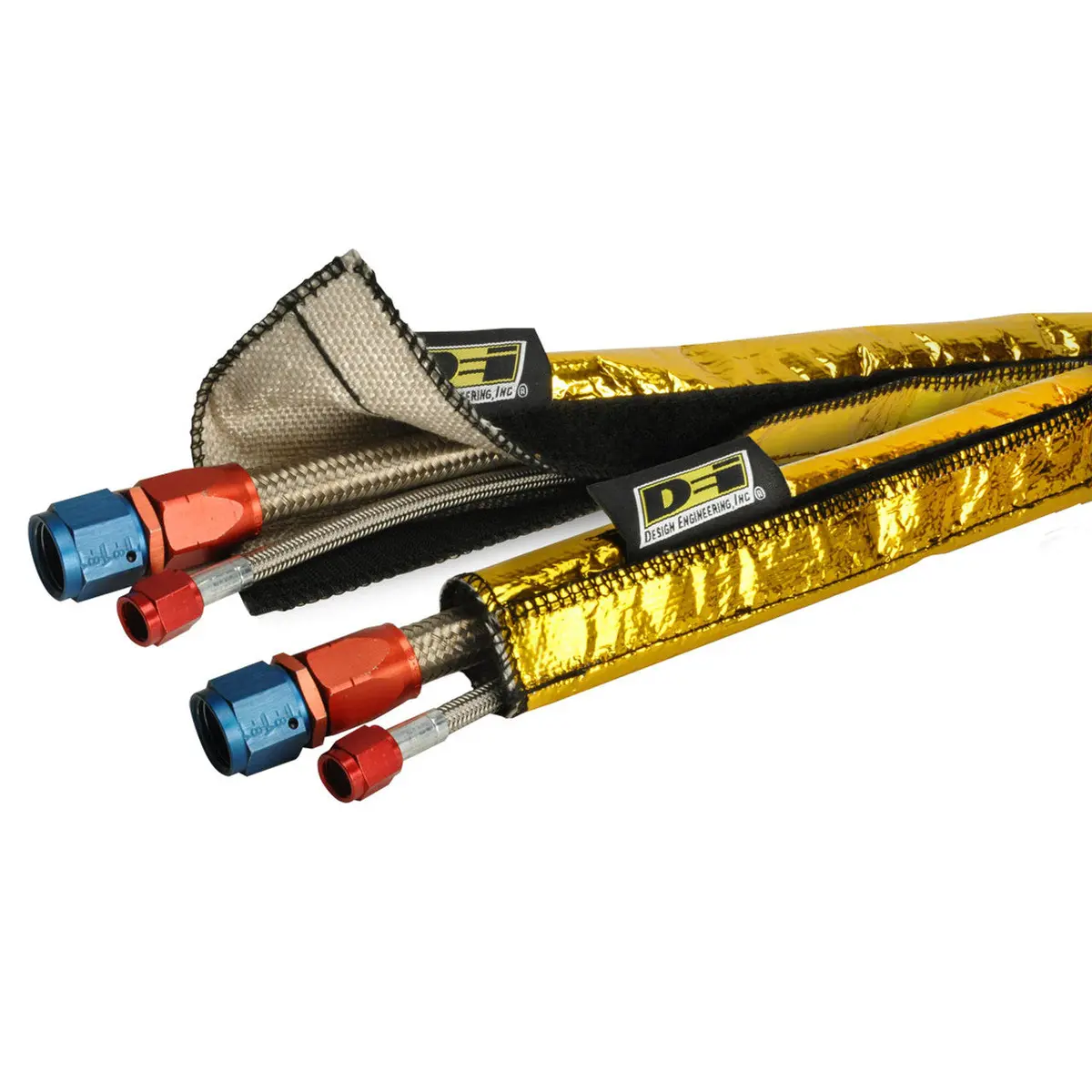 Dei Heat Shroud Gold - 1/2" To 1-1/4" I.D. X 3Ft - Gold  - 10458 1
