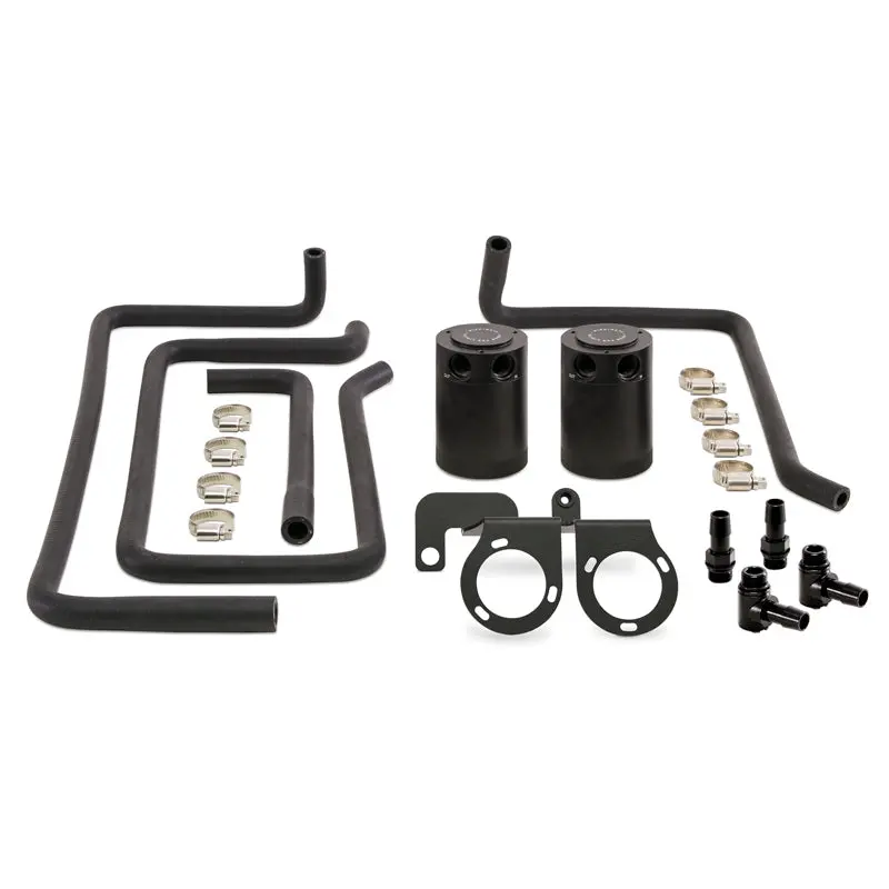 Mishimoto 09+ Nissan 370Z Direct Fit Baffled Oil Catch Can - Black - Mmbcc-370Z-09Pbe 1