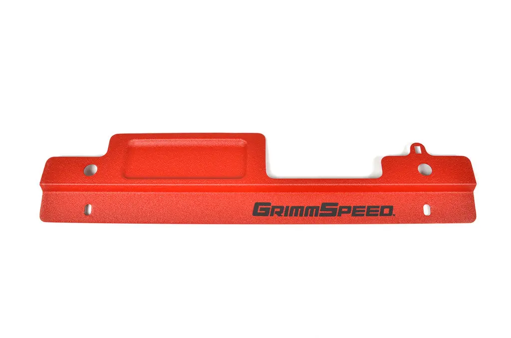 Grimmspeed Radiator Shroud Red - Subaru 02-07 Impreza/Wrx/Sti - 096006 1