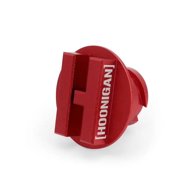 Mishimoto 2015+ Ford Mustang Ecoboost/2013+ Ford Focus St Hoonigan Oil Filler Cap - Red - Mismmofc-Mus4-15Hrd 1