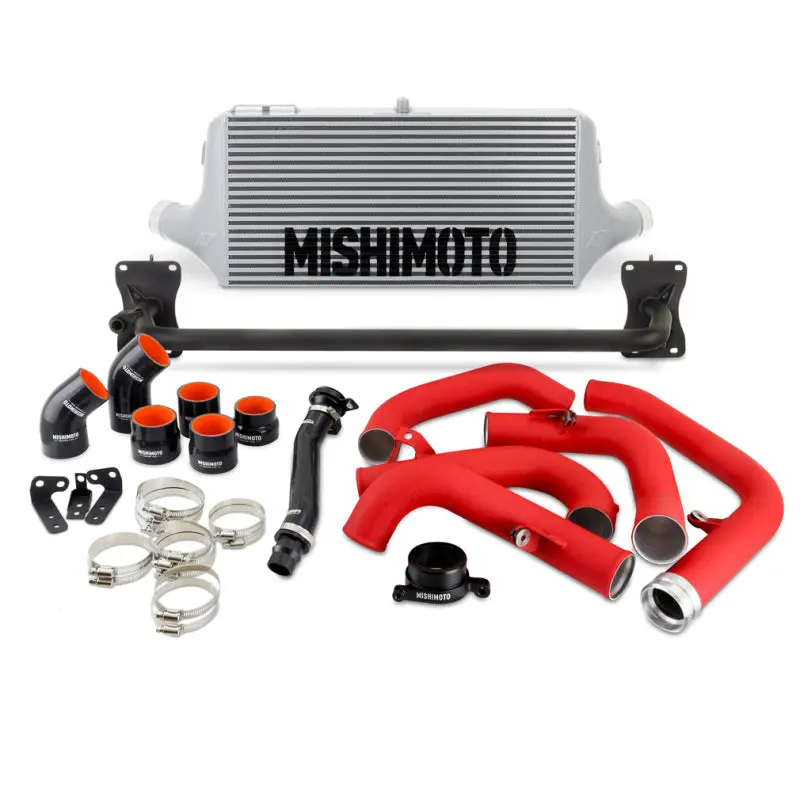 Mishimoto 2022+ Wrx Front Mount Intercooler Kit Sl Core Wrd Pipes - Mmint-Wrx-22Slrd 1