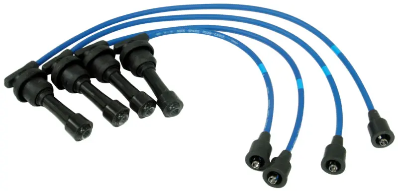 Ngk Spark Plug Wire Set - 95-99 Eclipse Turbo 4G63 - 8100 1