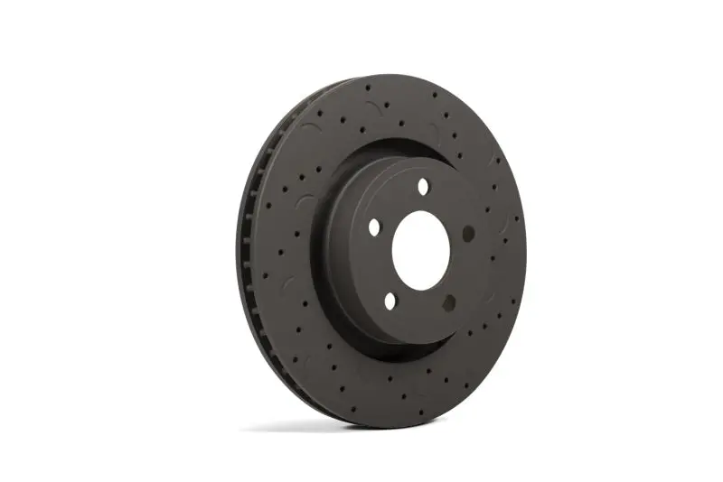 Hawk Talon Cross Drilled And Slotted Front Rotors - 16-17 Audi Q5/A5  - Htc5370 1