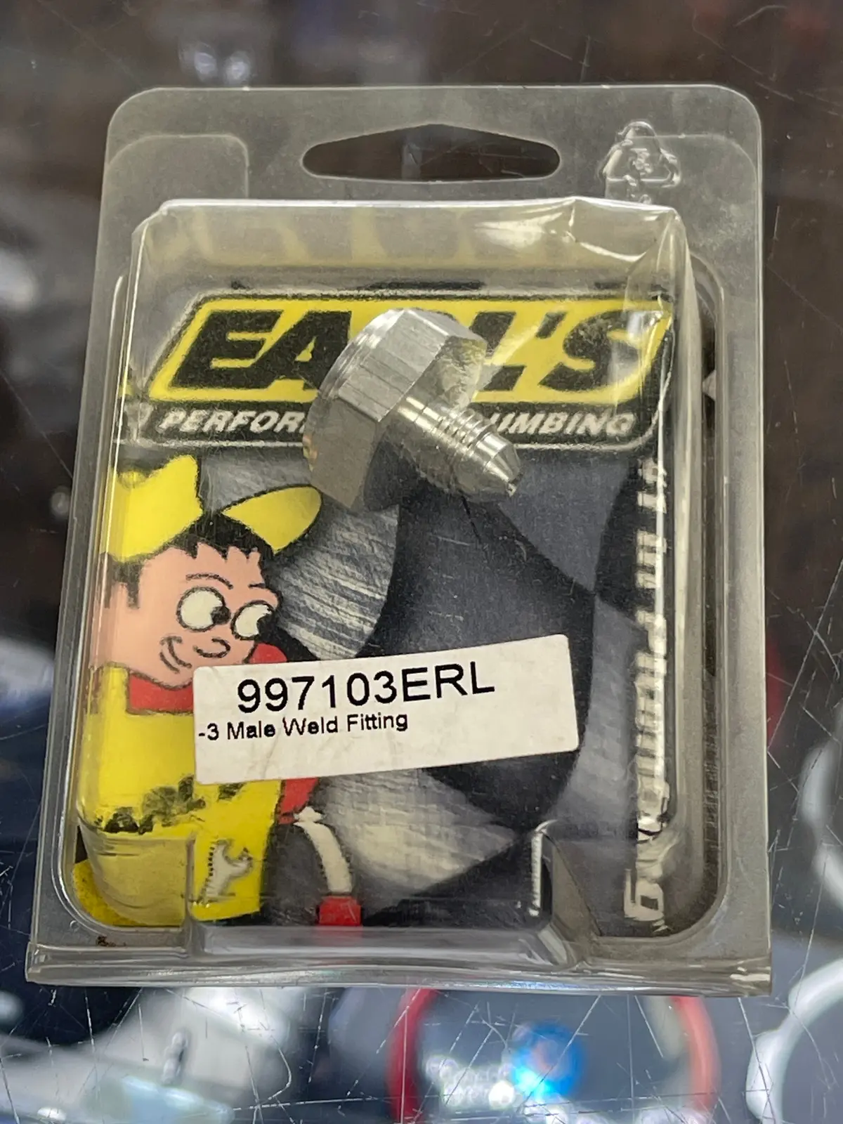 Earls -3 Male Aluminum Weld Fitting - Erl997103 **Clearance** 1