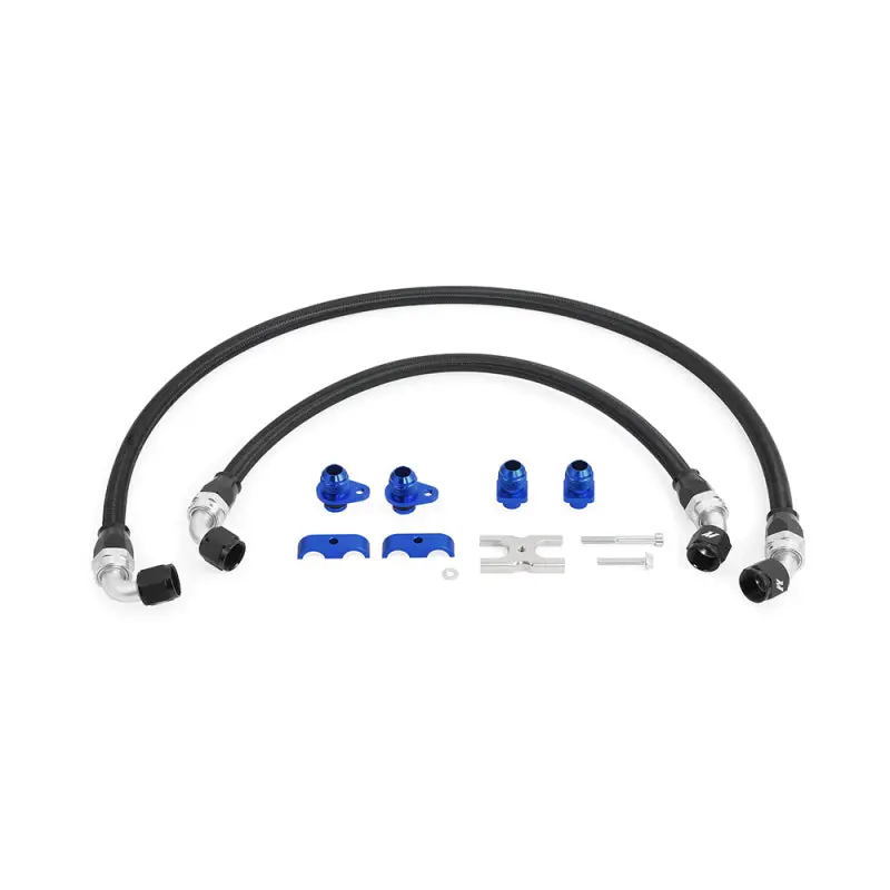 Mishimoto 15-20 Bmw F8x M3/M4 Nylon Braided Oil Cooler Hose Kit - Mmsbh-F80-15 1