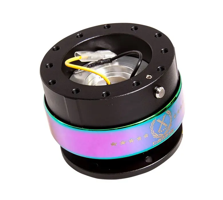 Nrg Quick Release 2.0 - Black Body/Neo Chrome Ring - Srk-200Bk-Mc 1