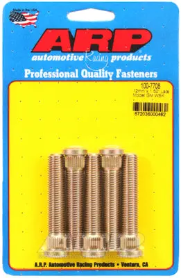 Arp Wheel Studs Kit - Late Gm Camaro, Firebird, Corvette - 5 Pack M12x1.50, 2.500" Uhl - 100-7708 1