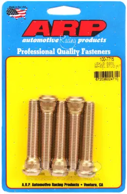 Arp Wheel Stud Kit - Toyota Supra Mk3 Mk4, Lexus Is300 Extended Length - 5 Pack M12x1.50, 2.600" Uhl - 100-7715 1