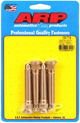 Arp Wheel Stud Kit -  90-93 Miata; 94-05 Miata Front Only, Extended Length - 4 Pack M12x1.50, 2.750" Uhl - 100-7719 1