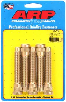 Arp Wheel Stud Kit -  94-04 Ford Mustang Front Only - 5 Pack 1/2-20 3.110" Uhl - 100-7724 1