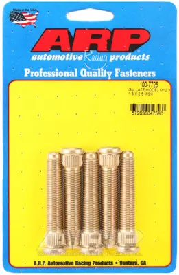 Arp Wheel Studs Kit - Late Gm Camaro, Firebird, Corvette - 5 Pack M12x1.50, 2.500" Uhl - 100-7725 1