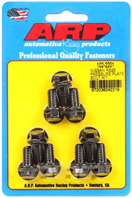 Arp Pressure Plate Bolt Kit - Nissan Sr20de, Rb25, Rb26 9Pcs - 102-2201 1