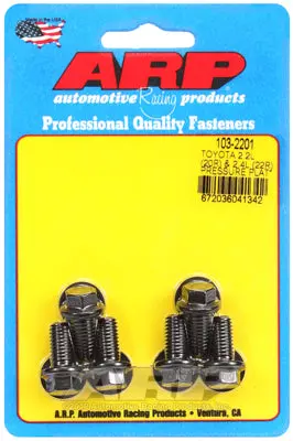 Arp Pressure Plate Bolt Kit - Toyota 2.2L (20R) & 2.4L (22R) - 103-2201 1