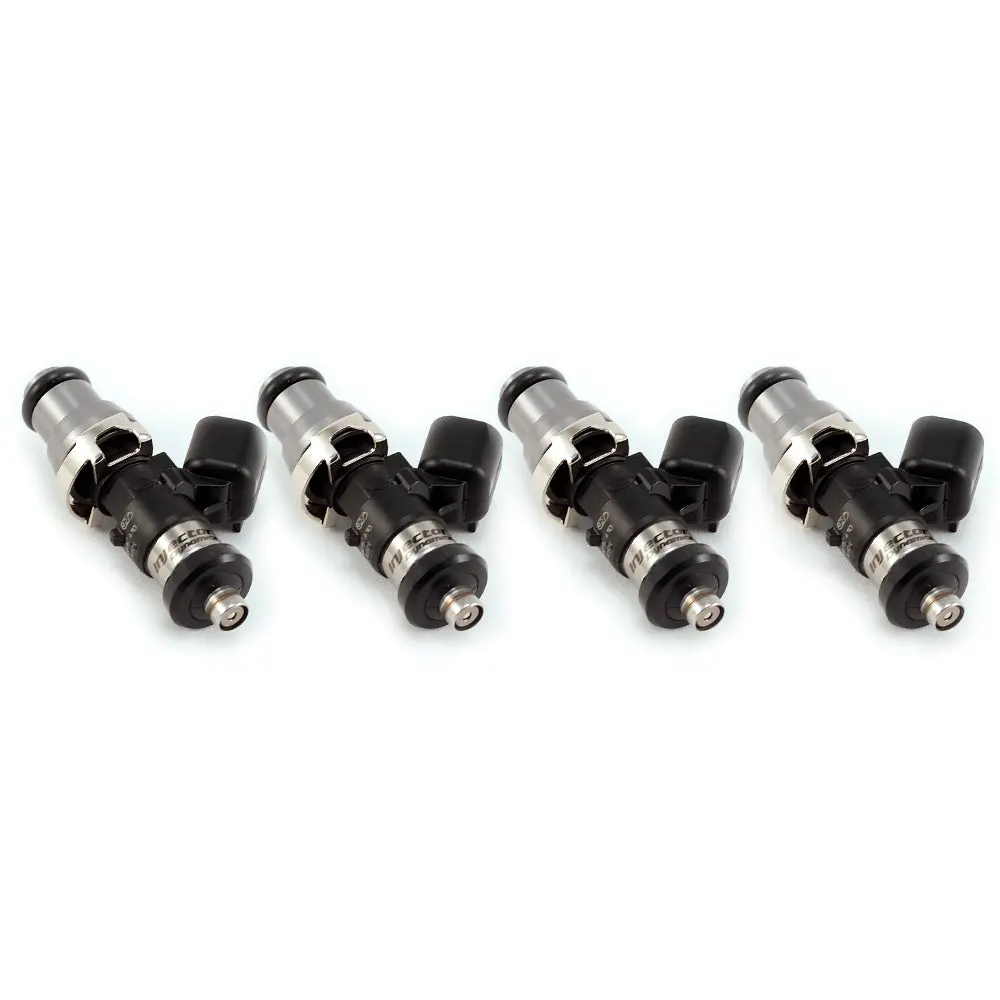 Injector Dynamics 1300Cc Injectors - 12-15 Honda Civic Si - 14Mm (Grey) Adapter Top (Set Of 4) - 1300.07.21.48.14.4 1