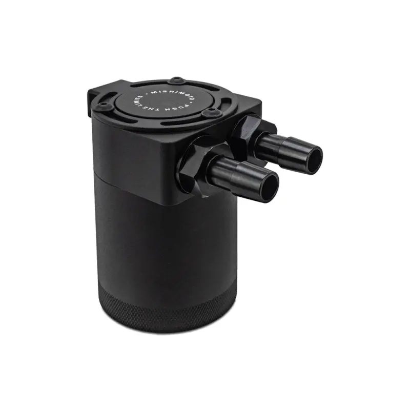 Mishimoto Parallel Port Universal Baffled Oil Catch Can - Mmbcc-Pptwo 1