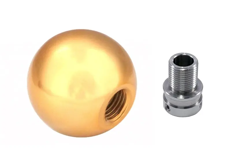 Torque Solution Billet Shift Knob (Gold) Vokswagen/Audi Manual Transmission - Ts-Bsk-Vwmgd 1