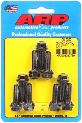 Arp Pressure Plate Bolt Kit - Honda B/H-Series Dohc B16 B17 B18 B20 H22 9Pcs - 108-2202 1
