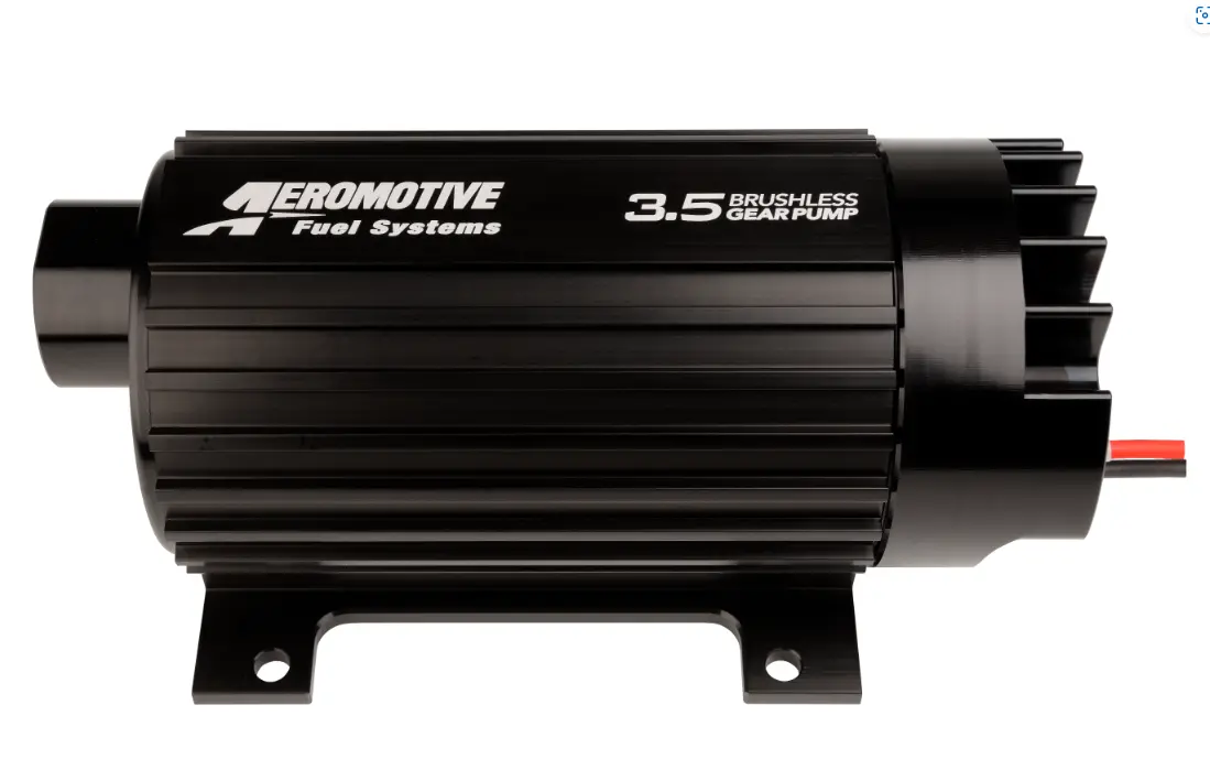 Aeromotive Variable Speed Controlled Fuel Pump, In-Line, Signature Brushless Spur Gear, 3.5Gpm (Pump Sleeve Includes Mounting Provisions) - 11195 1