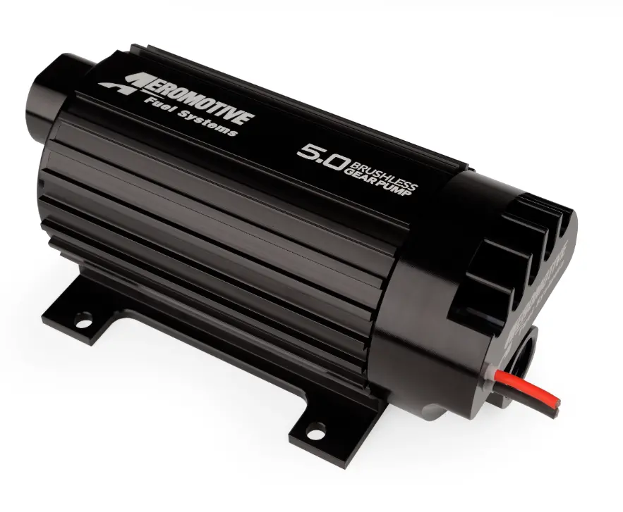 Aeromotive Variable Speed Controlled Fuel Pump, In-Line, Signature Brushless Spur Gear 5.0Gpm (Pump Sleeve Includes Mounting Provisions) - 11196 1