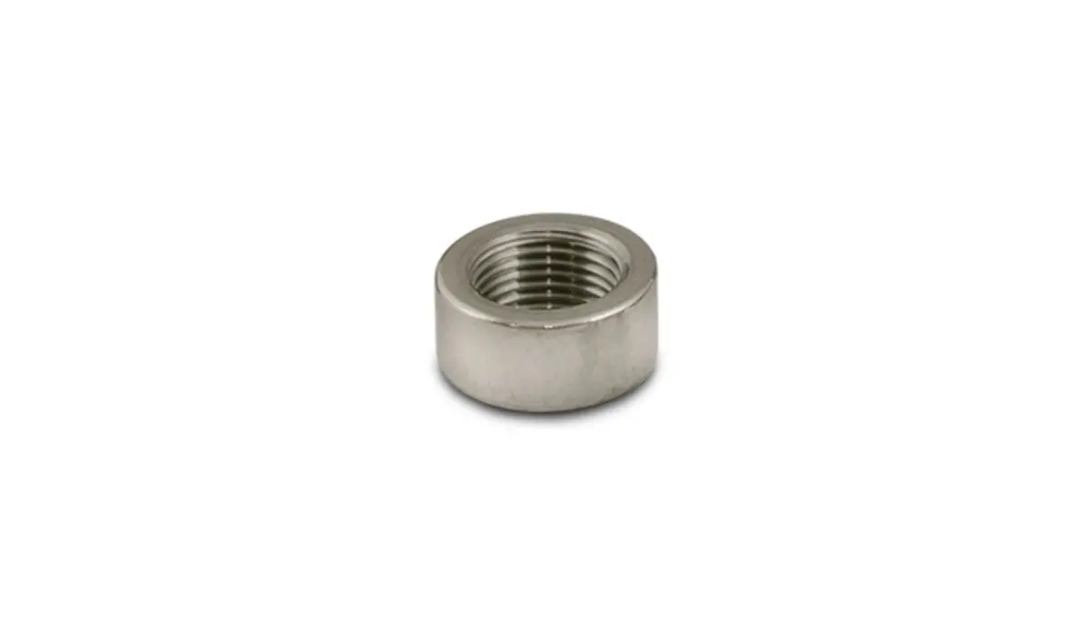 Vibrant Standard O2 Sensor Titanium Weld Bung, Tapped M18x1.5  - 1194T 1