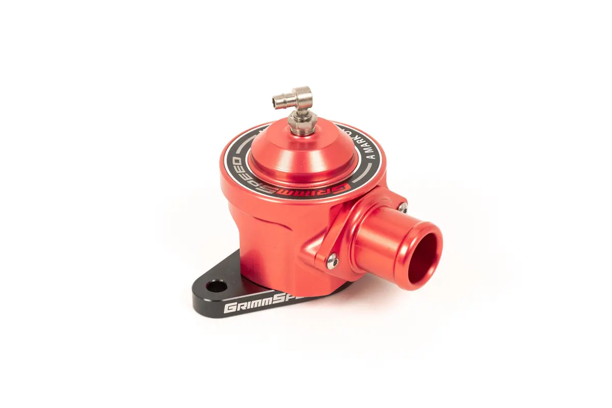 Grimmspeed V2 Bypass Valve Red - 08-14 Wrx, 05-09 Lgt, 09-13 Fxt - 126034Red 1