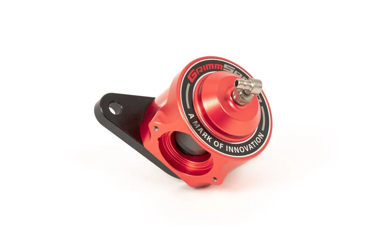 Grimmspeed V2 Bypass Valve Red - 04-21 Sti, 02-07 Wrx, 04-08 Fxt - 126032Red 1