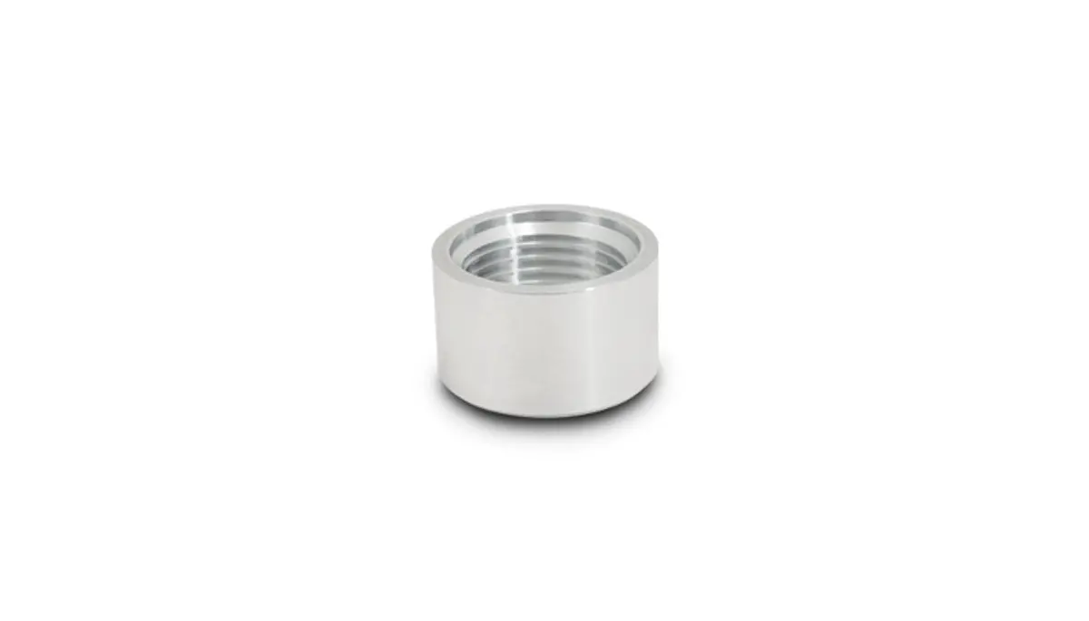 Vibrant Female An Aluminum Weld Bung, -4An; 0.75" Bung O.D.  - 11160 1