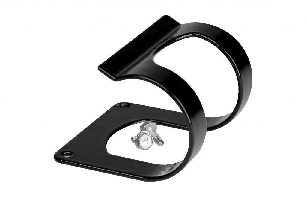 Aeromotive Filter Mounting Bracket, Black Spring Steel, Rubber Coated, Fits All 2" Od Filter Housings - 12701 1