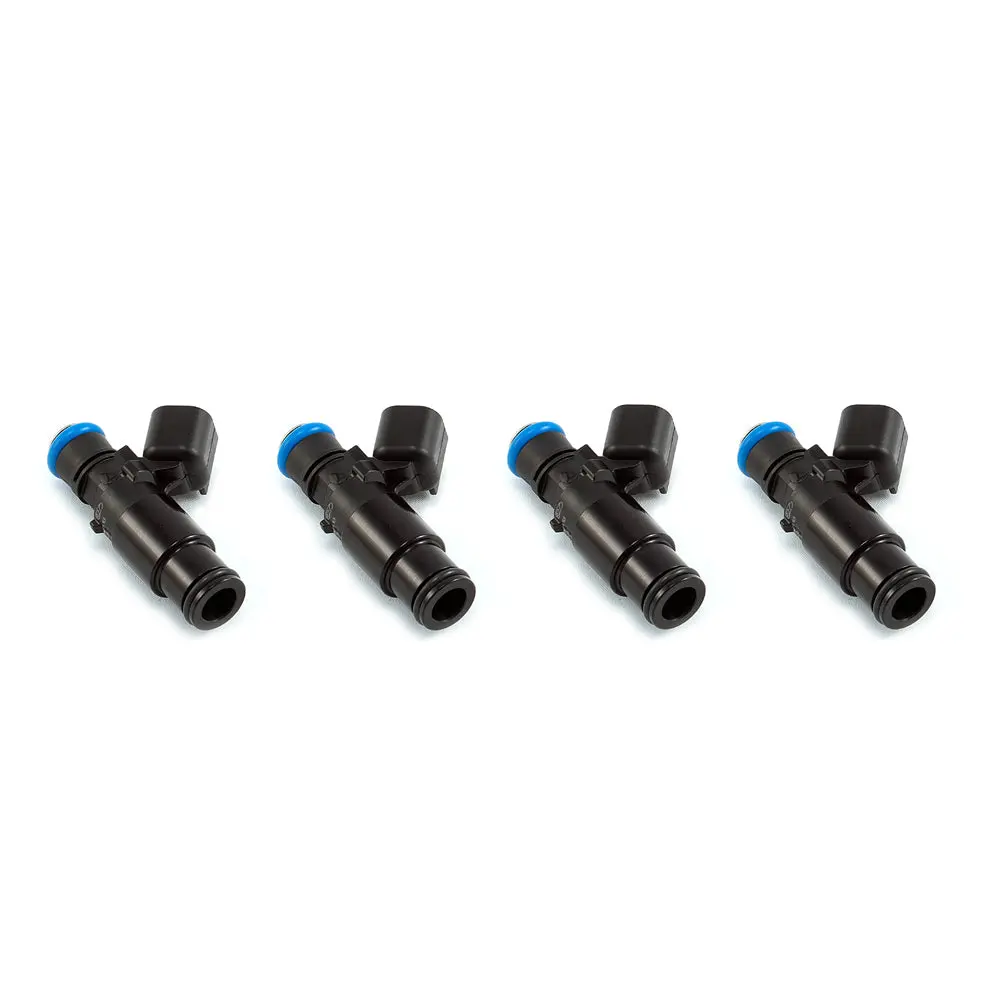 Injector Dynamics 1050Cc Injectors - 08-15 Mitsubishi Lancer Evo X 4B11t - 14Mm (Grey) Adaptor Bottom (Set Of 4) - 1050.48.14.14B.4 1