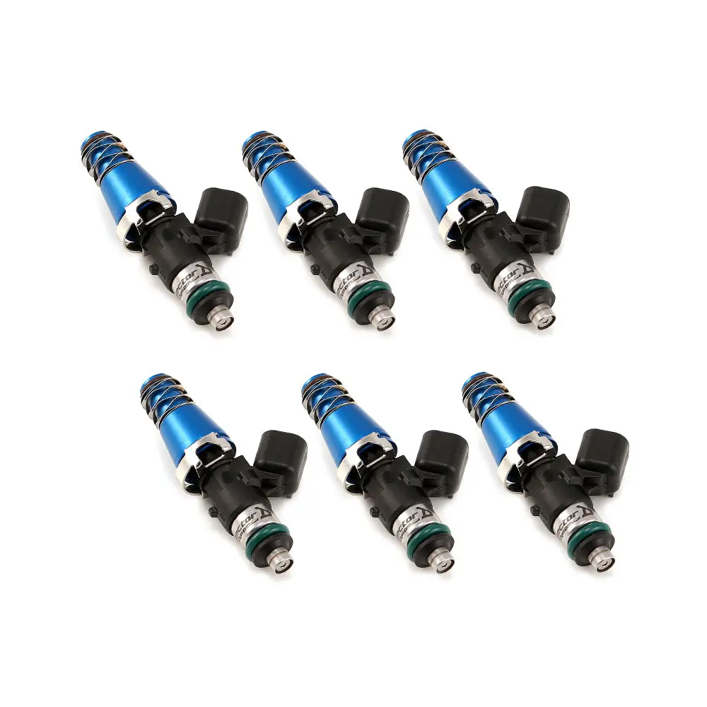 Injector Dynamics 1050Cc Injectors - 90-96 300Zx Twin Turbo, 93-98 Supra Turbo - 11Mm Blue Top (Set Of 6) - 1050.60.11.14.6 1