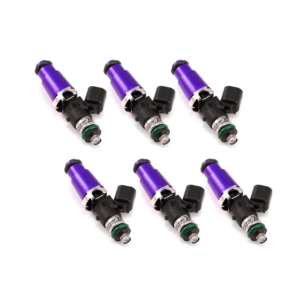 Injector Dynamics 2600Cc Injectors - 93-98 Supra Turbo, M3 E36, 90-96 300Zx Twin Turbo, Porsche 996/997.1/993/911 Non-Turbo- 14Mm Top (Set Of 6) - 2600.60.14.14.6 1