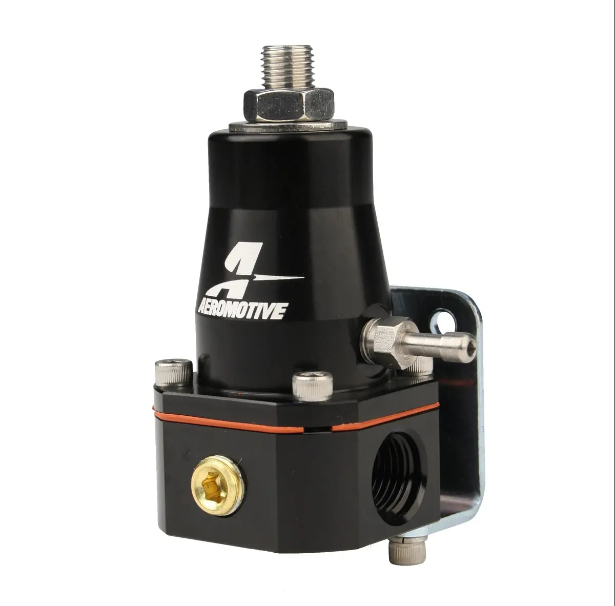 Aeromotive Regulator, Billet, Efi, 2X -6 Inlet & -6 Return, (Black Anodized Version Of 13129) - 13136 1
