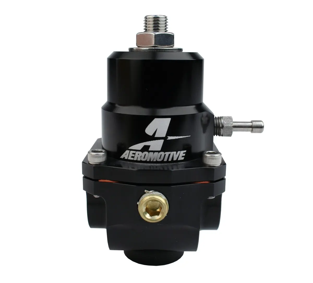 Aeromotive Regulator, X1 Adjustable, 35-75Psi, .188 Valve, (2)-08Inlets, -08 Return  - 13303 1
