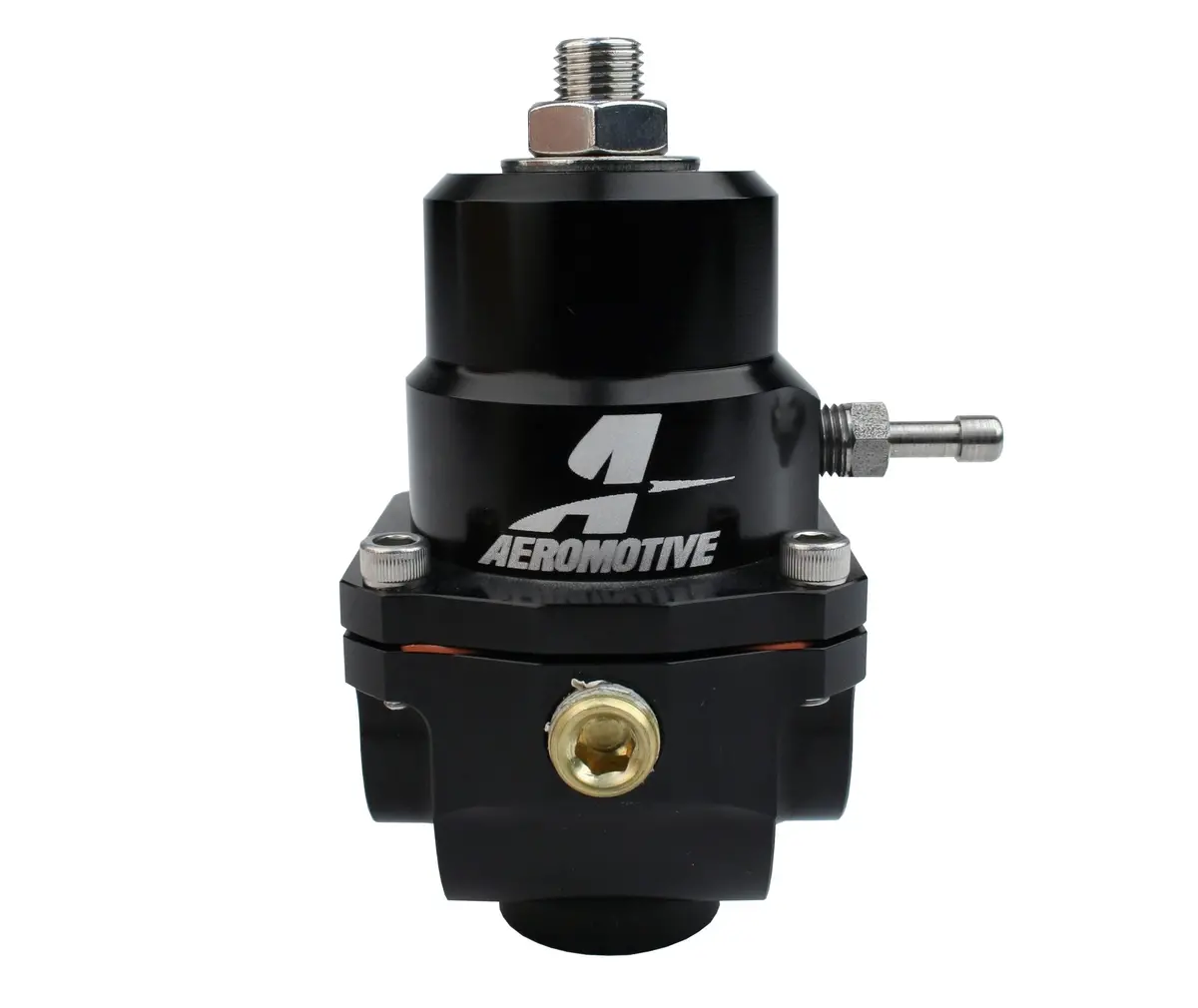 Aeromotive Regulator, X1 Adjustable, 3-15Psi, .313 Valve, (2)-08Inlets, -08 Return  - 13304 1