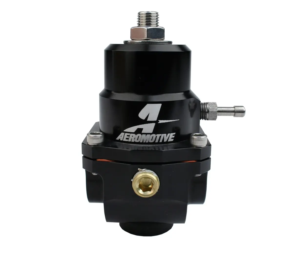 Aeromotive Regulator, X1 Adjustable, 35-75Psi, .313 Valve, (2)-08Inlets, -08 Return  - 13305 1