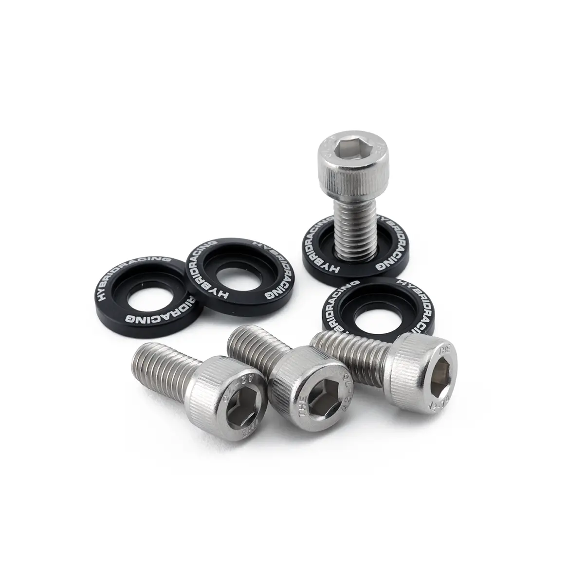 Hybrid Racing M8x1.25 Accessory Hardware Kit Black - Hyb-Dwh-00-03 1