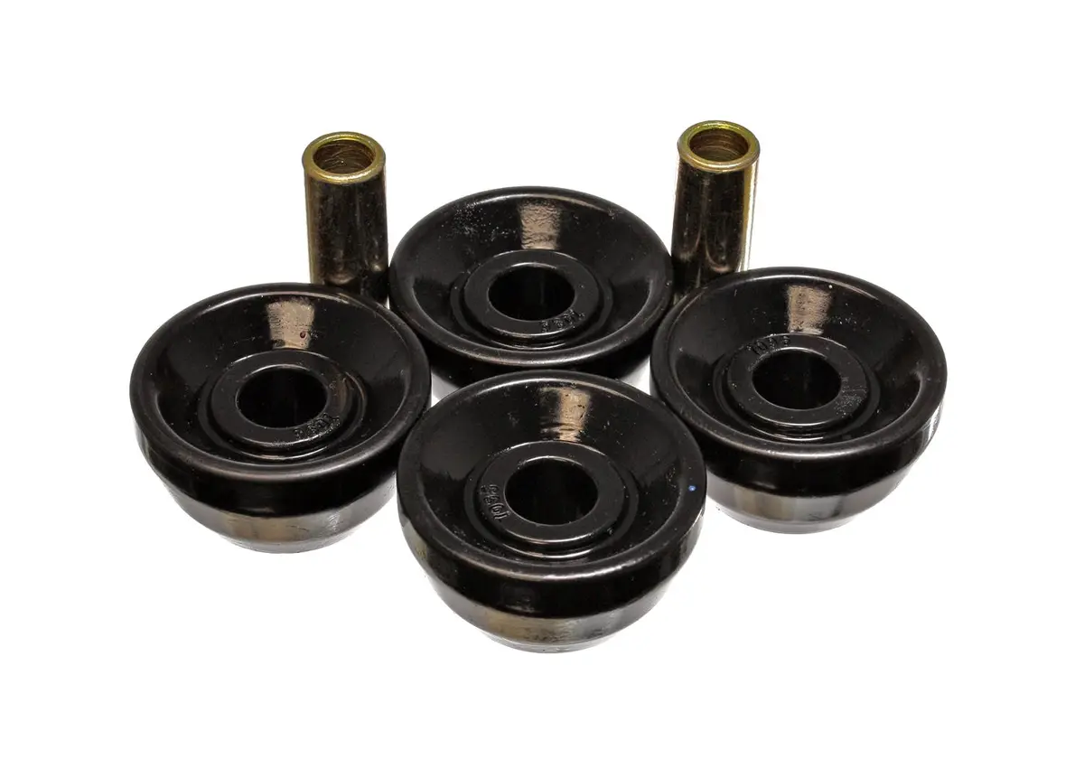 Es Front Strut Rod Bushing Set - 90-93 Integra - Black - Es16.7104G **Clearance** 1