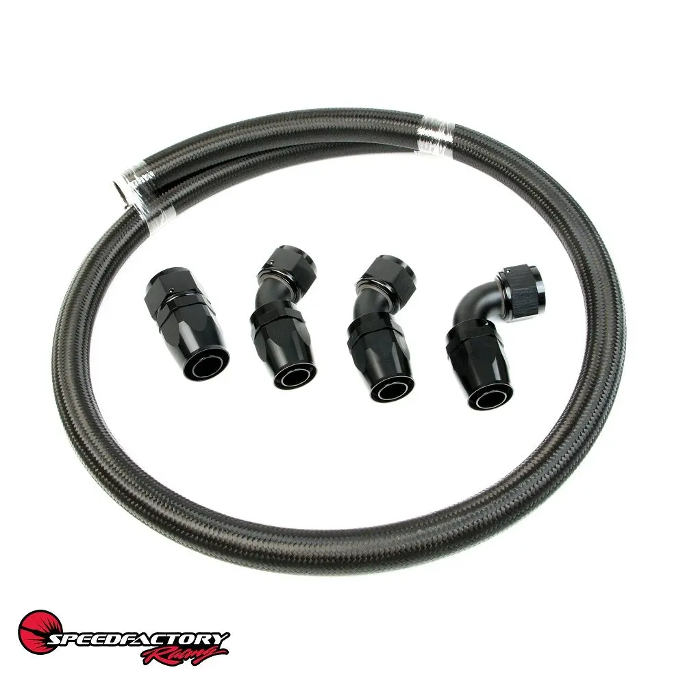 Speedfactory Racing -16An Hose And Fitting Kit For Universal Race Radiator B / D / F / H / K / J-Series - Sf-06-047 1