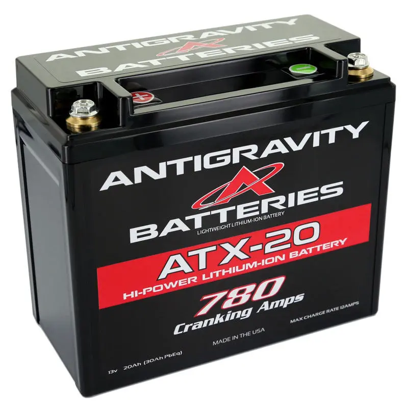 Antigravity Xps Ytx20 Lithium Battery - Right Side Negative Terminal 780Ca - Ag-Ytx20-R 1