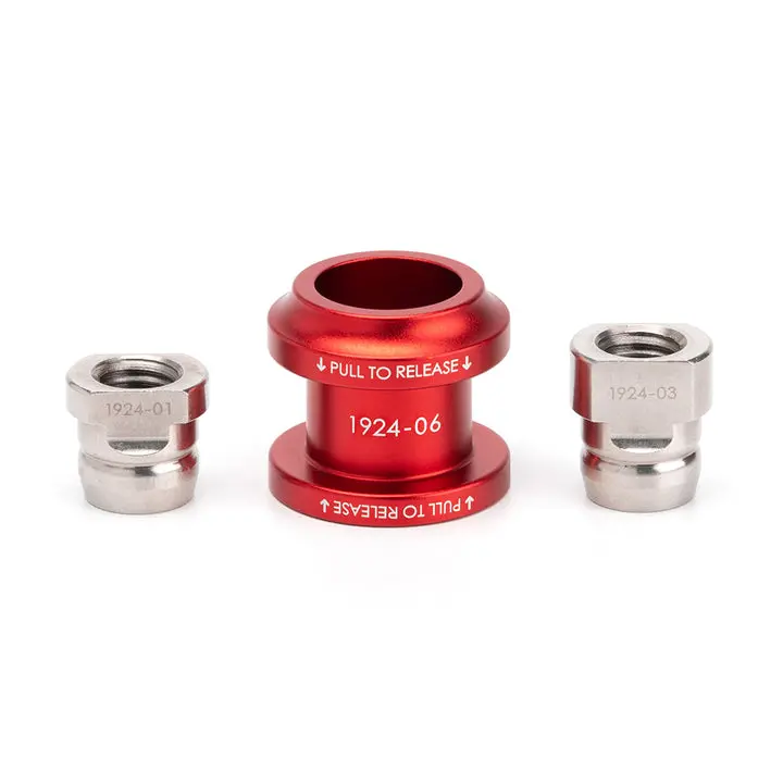 Acuity Shift Boot Collar Upgrade (Satin Red Aluminum Finish) - 1924-K4 1