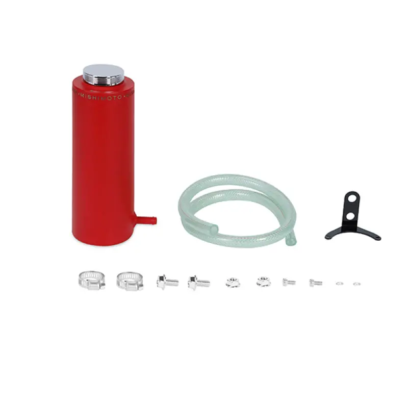 Mishimoto Aluminum Coolant Reservoir Tank - Wrinkle Red - Mmrt-Cawrd 1