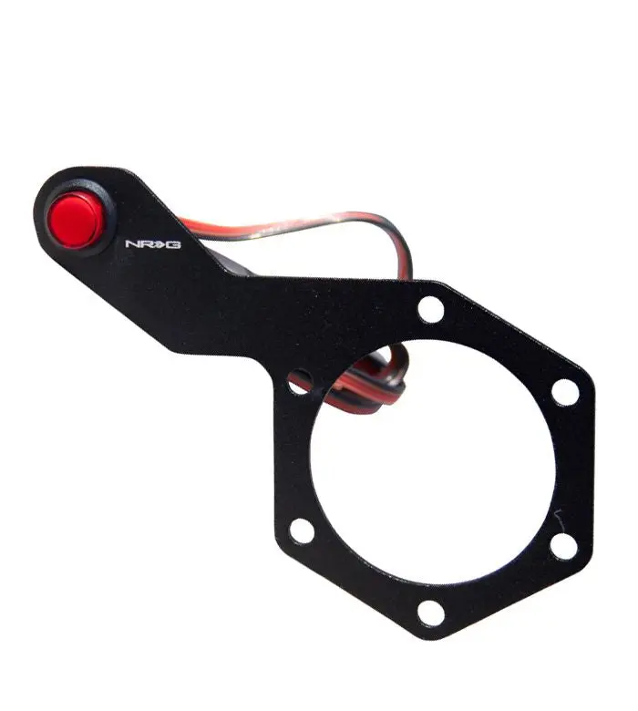 Nrg Steering Single Switch - Extended Kit Black - Wss-100Bk 1