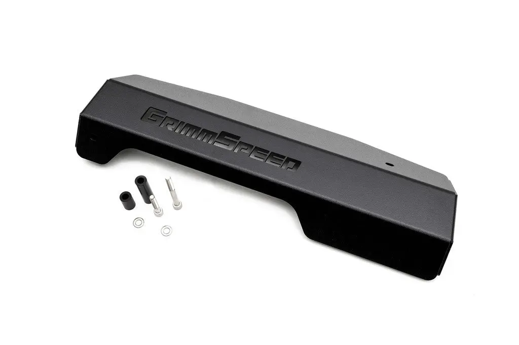 Grimmspeed Pulley Cover Black - Subaru 15-21 Wrx - 099040 1