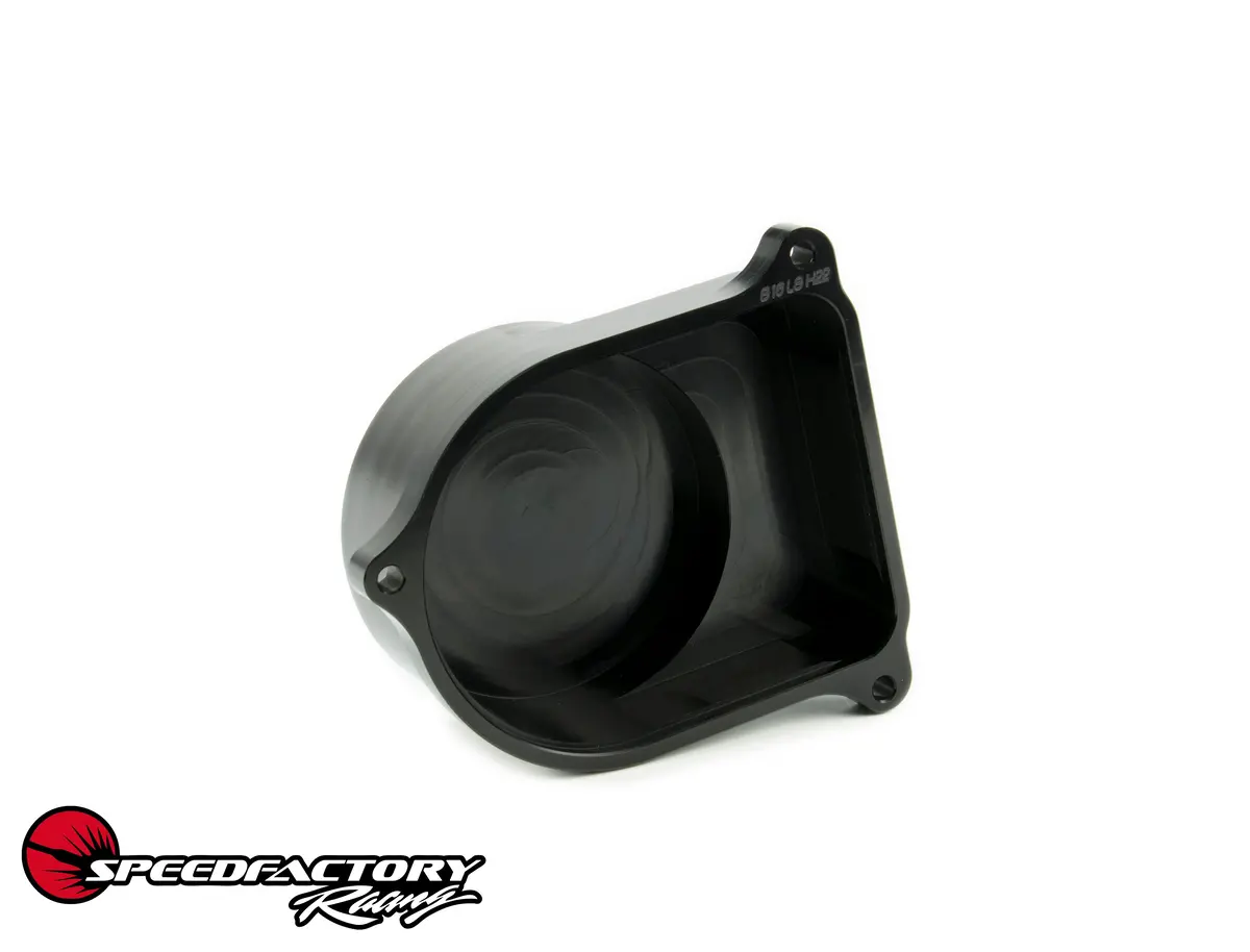 Speedfactory Racing Billet Distributor Cap Delete - H22/H23 (Inverted Logo) - Sf-02-082-H 1