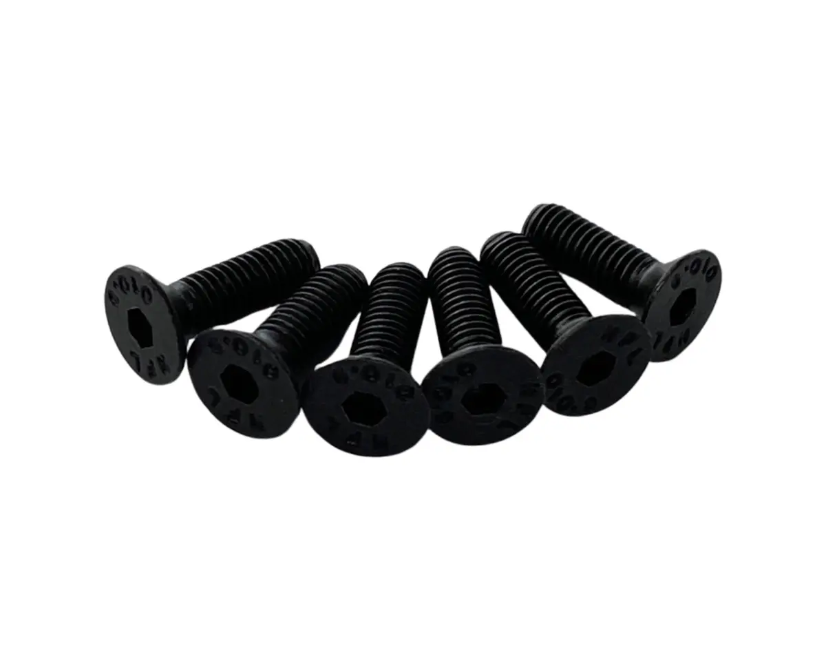 Aftermarket Steering Wheel Upgrade Screws - Black - Conical - Pack Of 6 - Sws-100Bk 1