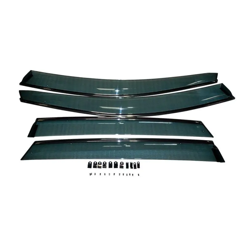 Blox Racing 07-11 Crv Door Sun Visors Smoke Acrylic 4Pcs - Bxpp-62005 1